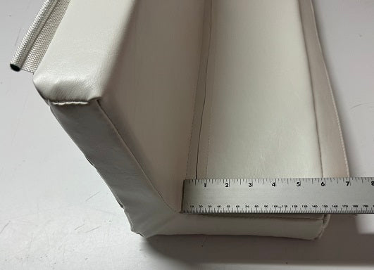 Todd Style Universal Cushion for Leaning Post - 37.5" x 10" x 8.5" - Diamond Pleat Square 2200-C Replacement