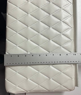Todd Style Universal Cushion for Leaning Post - 37.5" x 10" x 8.5" - Diamond Pleat Square 2200-C Replacement