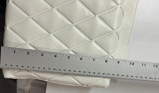 Todd Style Universal Cushion for Leaning Post - 37.5" x 10" x 8.5" - Diamond Pleat Square 2200-C Replacement