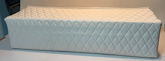 Todd Style Universal Cushion for Leaning Post - 37.5" x 10" x 8.5" - Diamond Pleat Square 2200-C Replacement