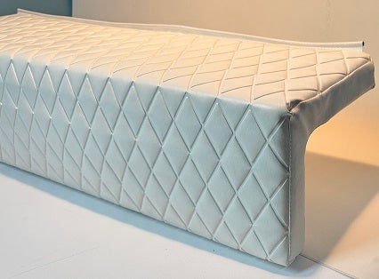 Todd Style Universal Cushion for Leaning Post - 37.5" x 10" x 8.5" - Diamond Pleat Square 2200-C Replacement